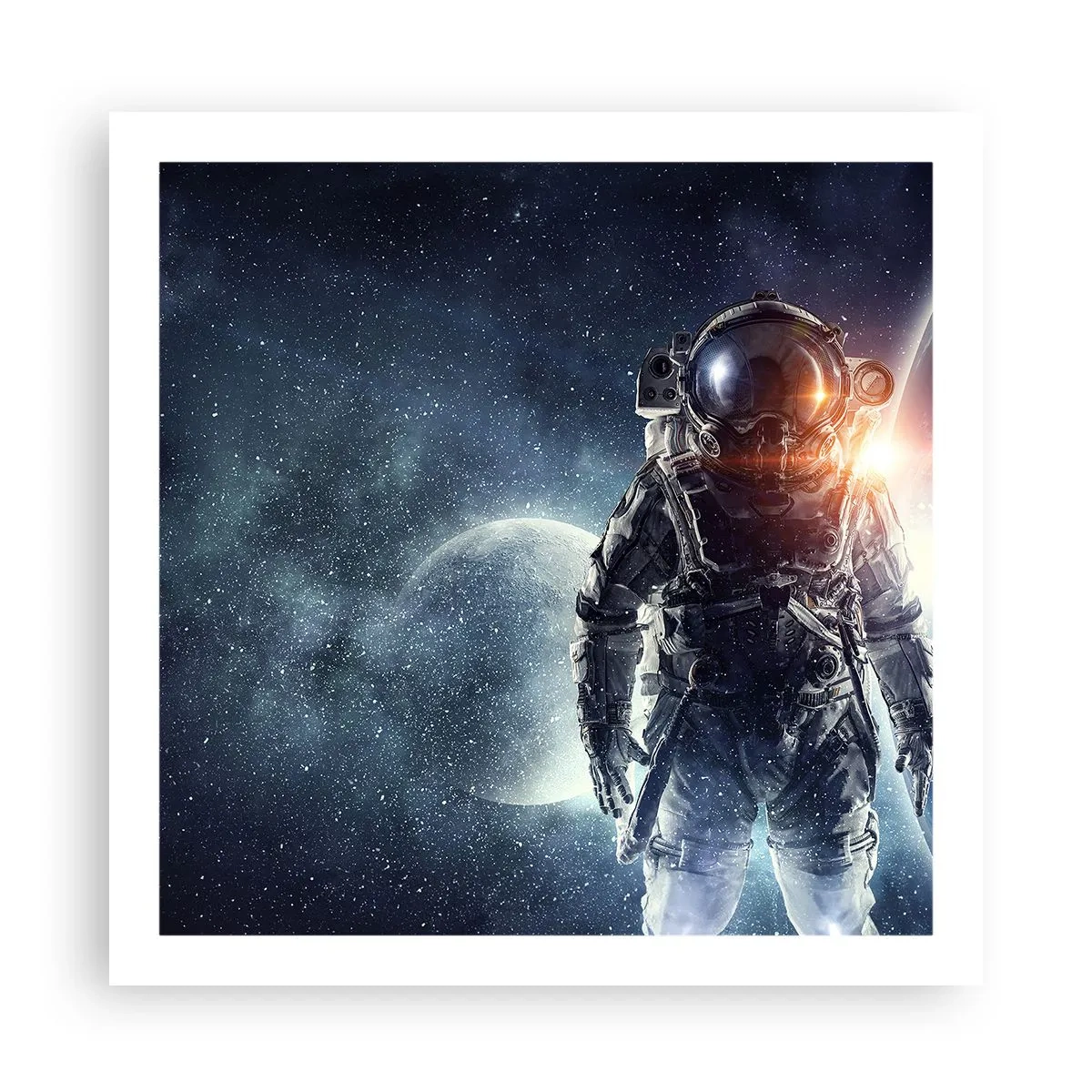Plakat - Et kosmisk eventyr - 60x60 cm