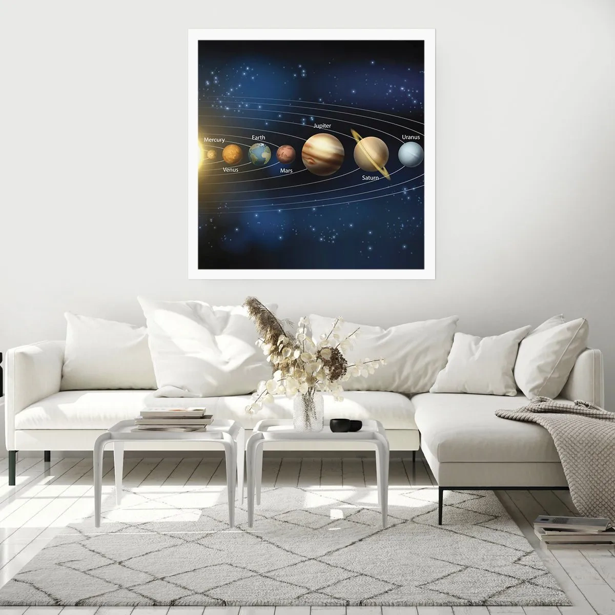 Plakat - En ud af ti - 60x60 cm