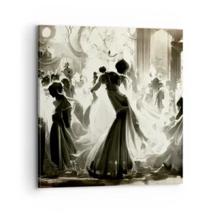 Lærredstryk - Billede på lærred - Den store maskerade - 70x70 cm