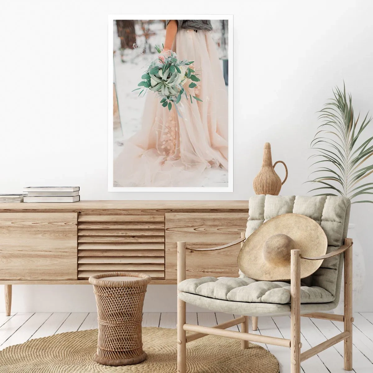 Plakat - Og de levede lykkeligt til deres dages ende - 50x70 cm