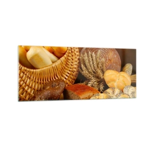 Billede på glas - Vi slap væk igen - 100x40 cm