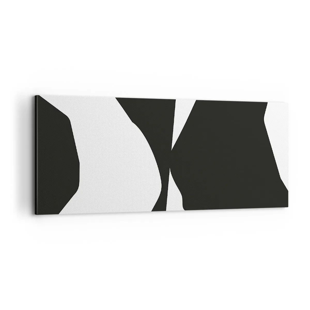 Lærredstryk - Billede på lærred - Positiv-negativ - 100x40 cm