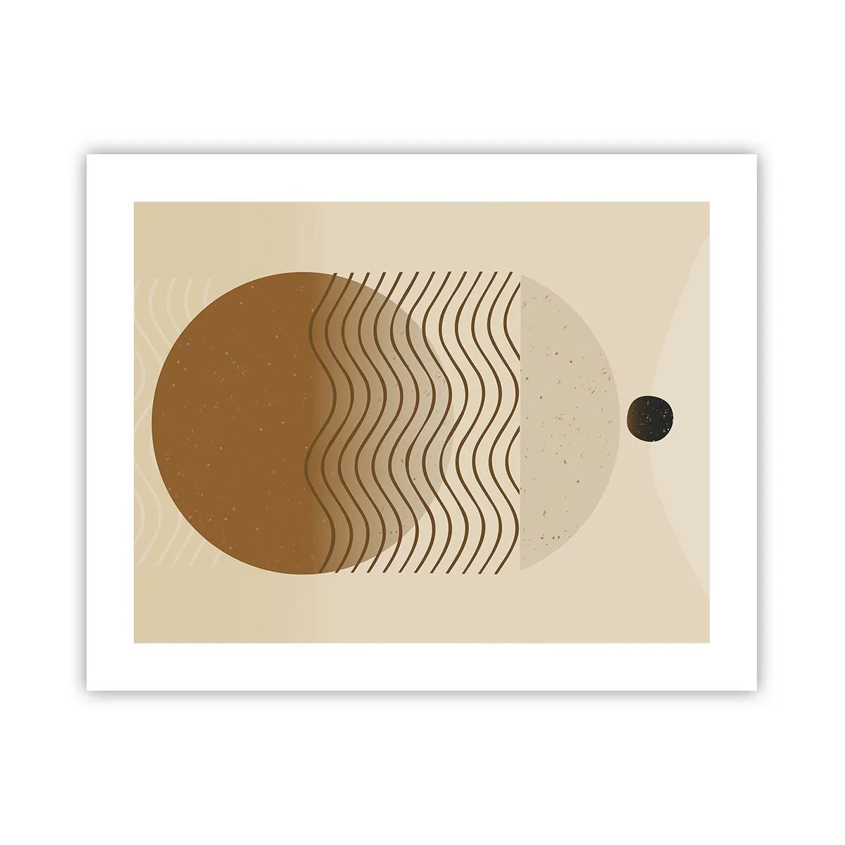 Plakat - Om geometriske figurers oprindelse - 50x40 cm