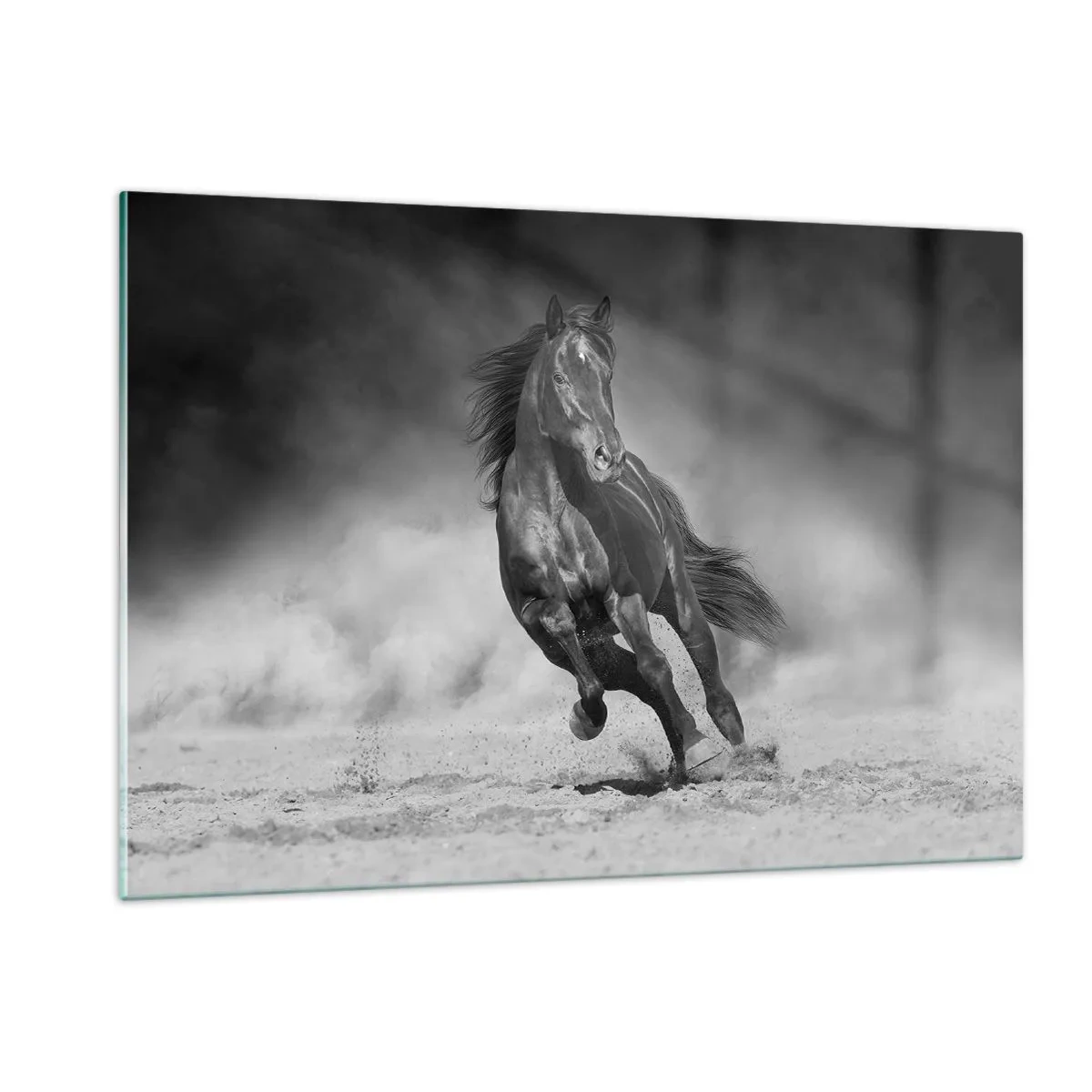 Billede på glas - Værdig til emiren selv - 120x80 cm