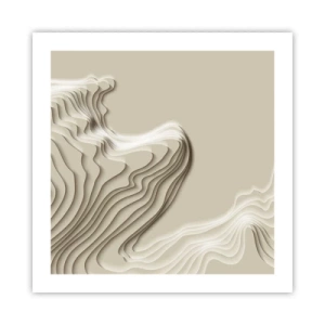 Plakat - Kunstens topografi - 50x50 cm