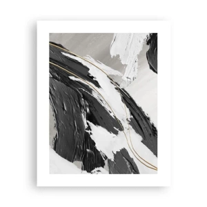 Plakat - Abstraktion med flair - 40x50 cm