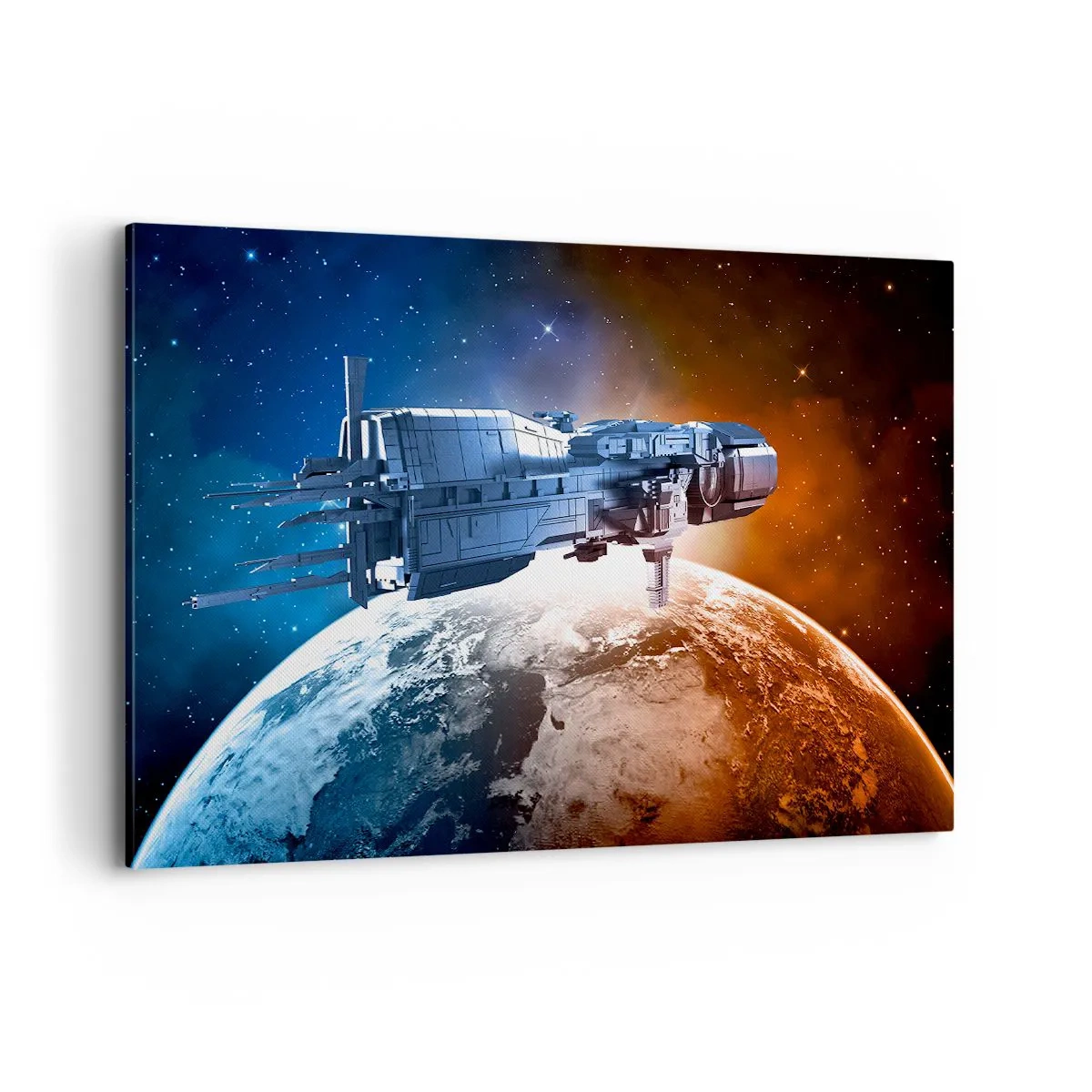 Lærredstryk - Billede på lærred - Forsigtig observatør - 100x70 cm