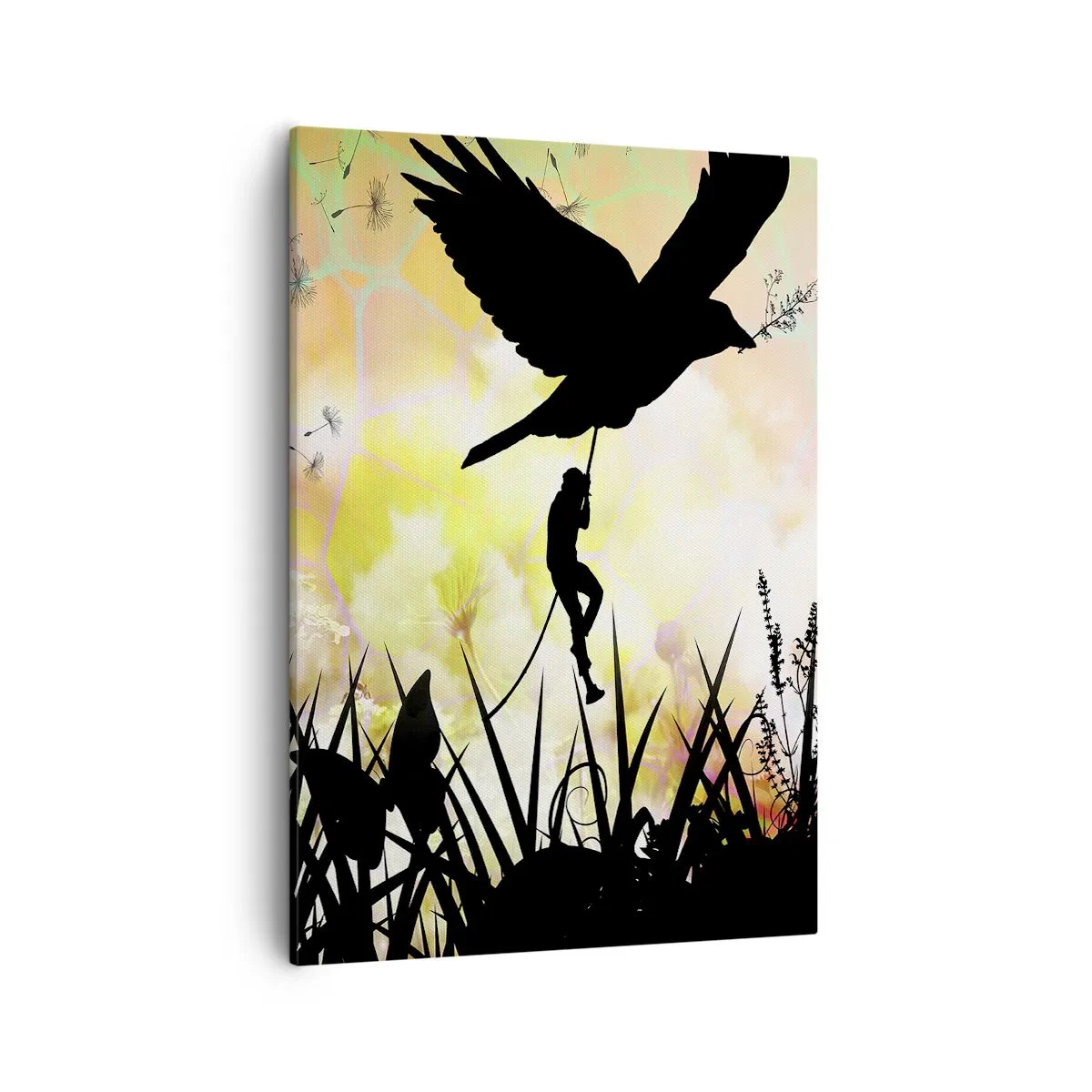 Lærredstryk - Billede på lærred - I en eventyrlig atmosfære - 50x70 cm