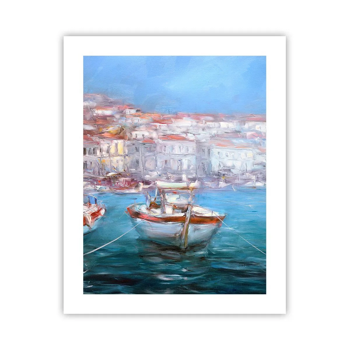 Plakat - Italiensk bugt - 40x50 cm