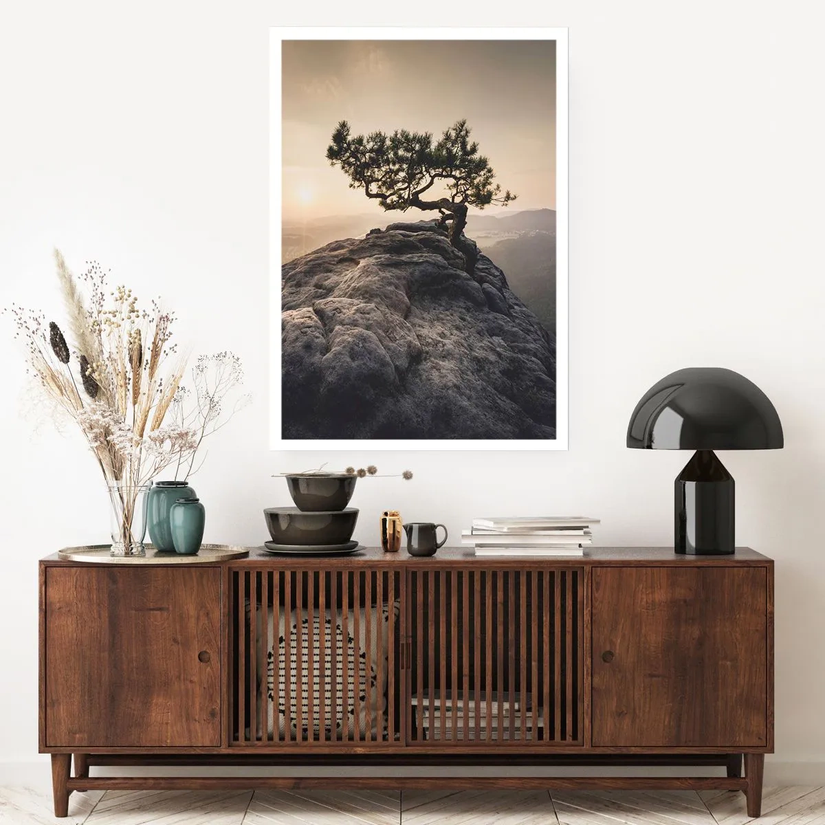 Plakat - Livet vinder altid - 50x70 cm