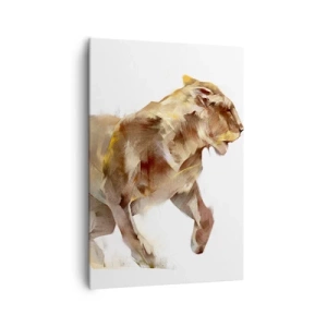 Lærredstryk - Billede på lærred - Vild ynde - 70x100 cm