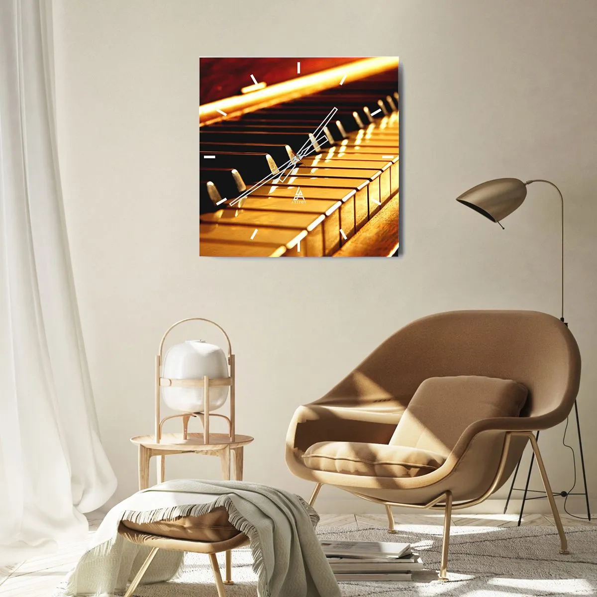 Vægur, Uret - Ubegrænsede muligheder - 40x40 cm