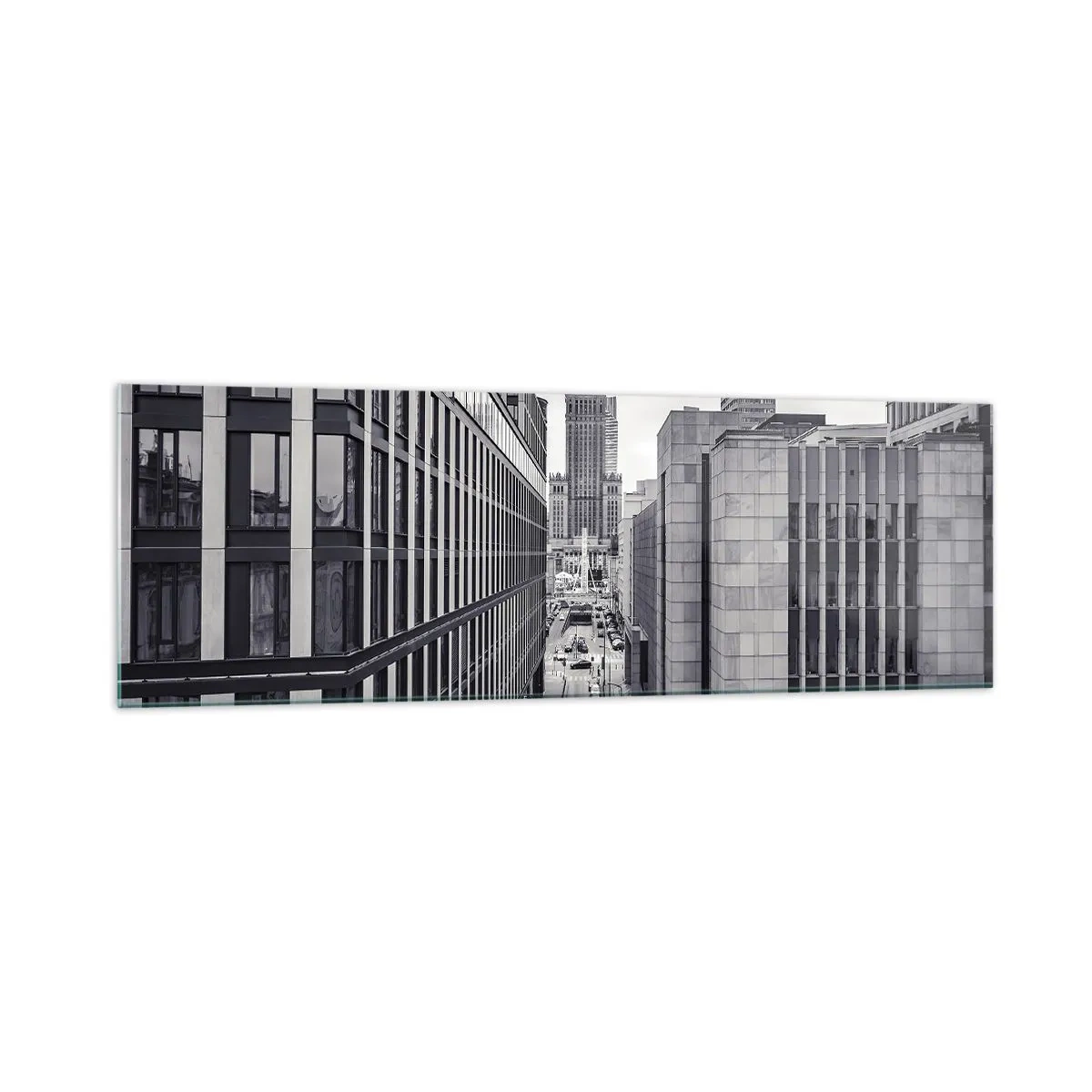 Billede på glas - Warszawa dalen - 160x50 cm