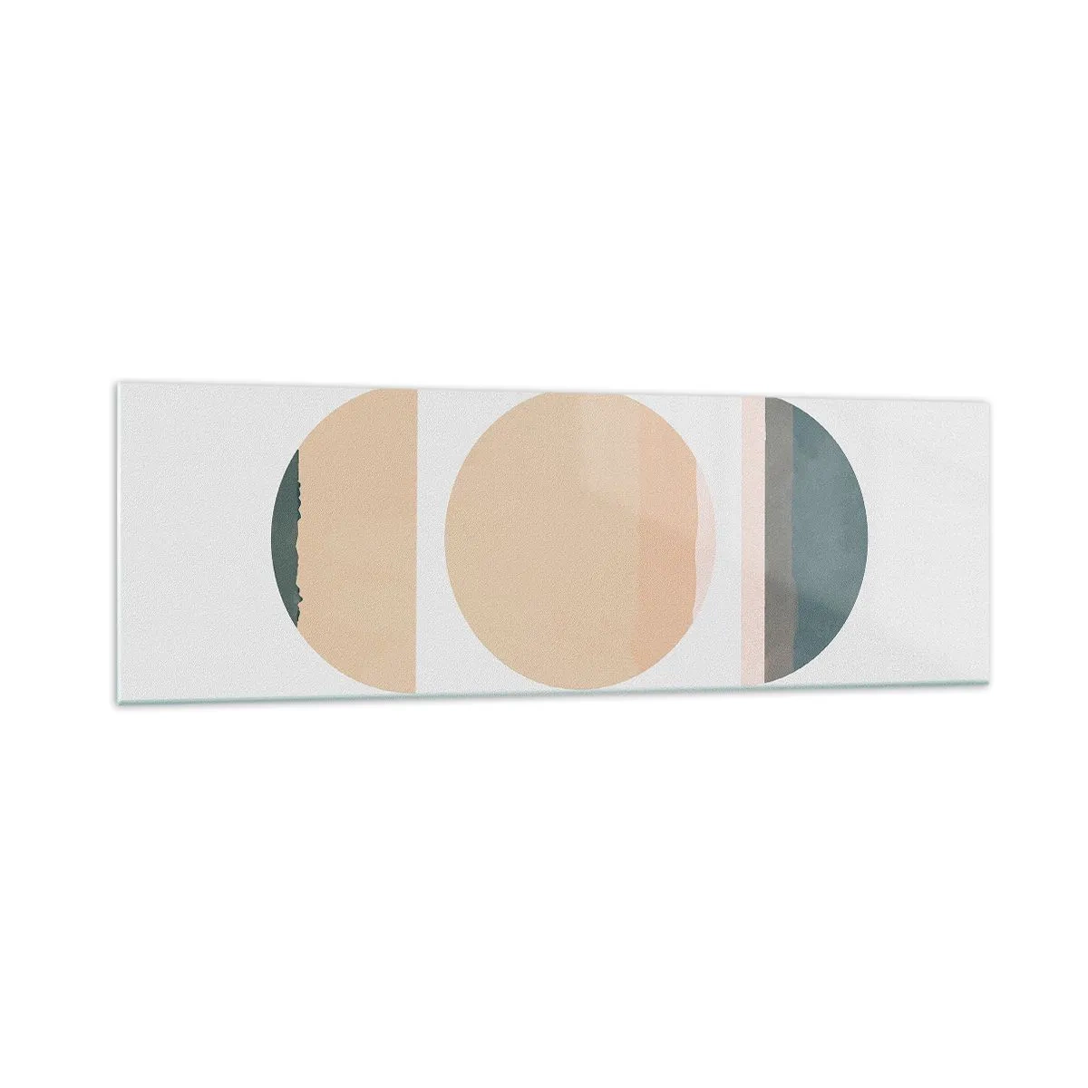 Billede på glas - Hjul for hjul - 160x50 cm