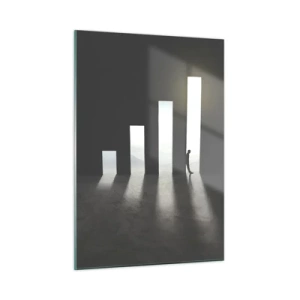 Billede på glas - Succes - et indtryk - 50x70 cm