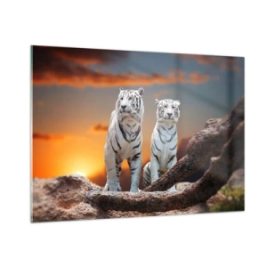 Billede på glas - Ligesom i Narnia - 100x70 cm