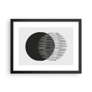 Plakat i sort ramme - Hans alter ego - 40x30 cm