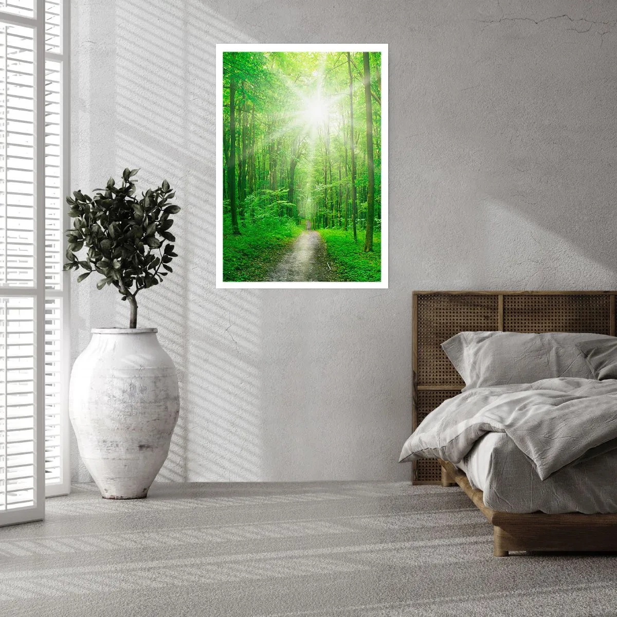 Plakat - Grøn katedral - 50x70 cm