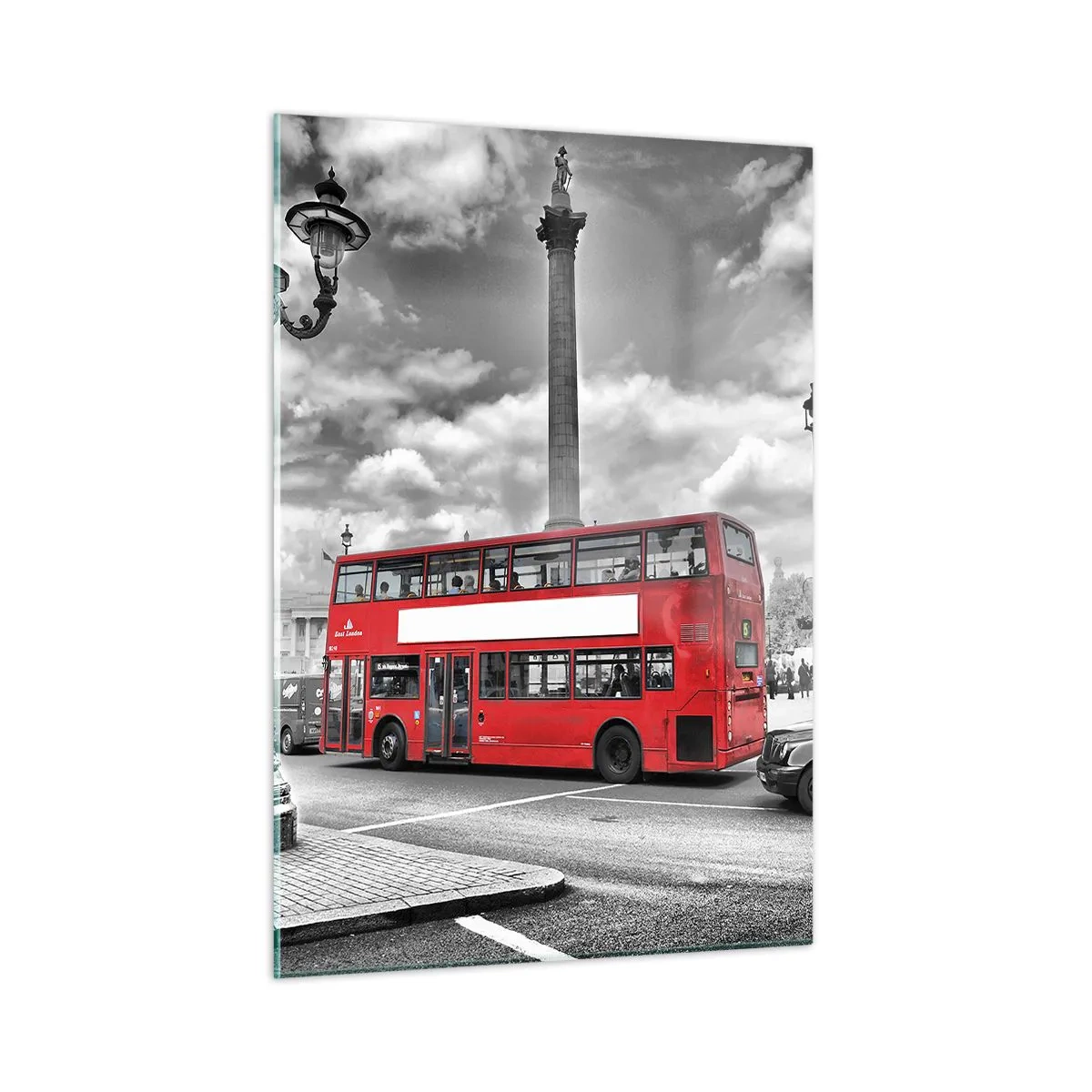 Billede på glas - Byens sande livsnerve - 50x70 cm