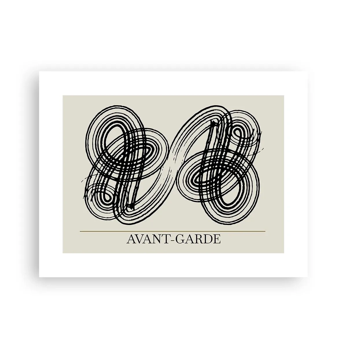 Plakat - Det kom ud spontant - 40x30 cm