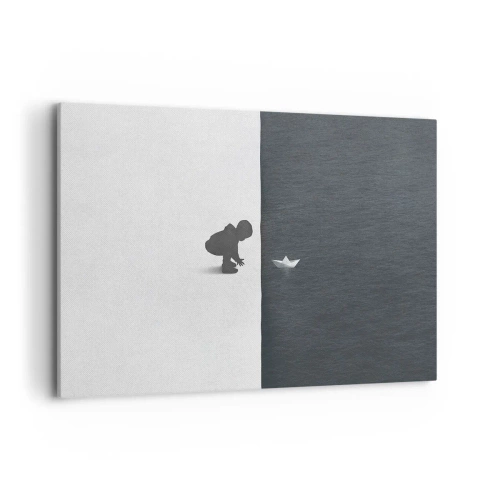 Lærredstryk - Billede på lærred - Stor ekspedition - 100x70 cm