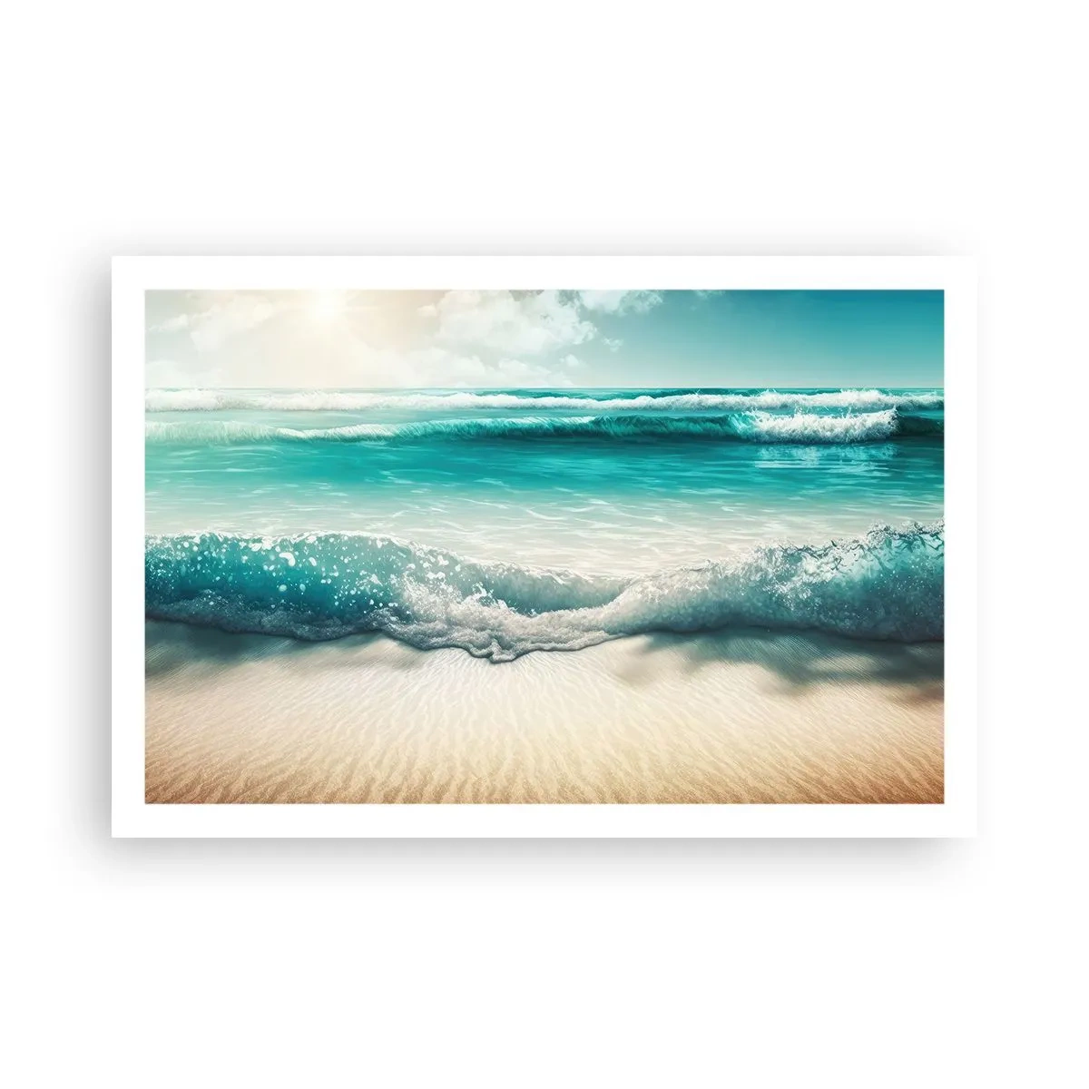 Plakat - Havets ro - 91x61 cm
