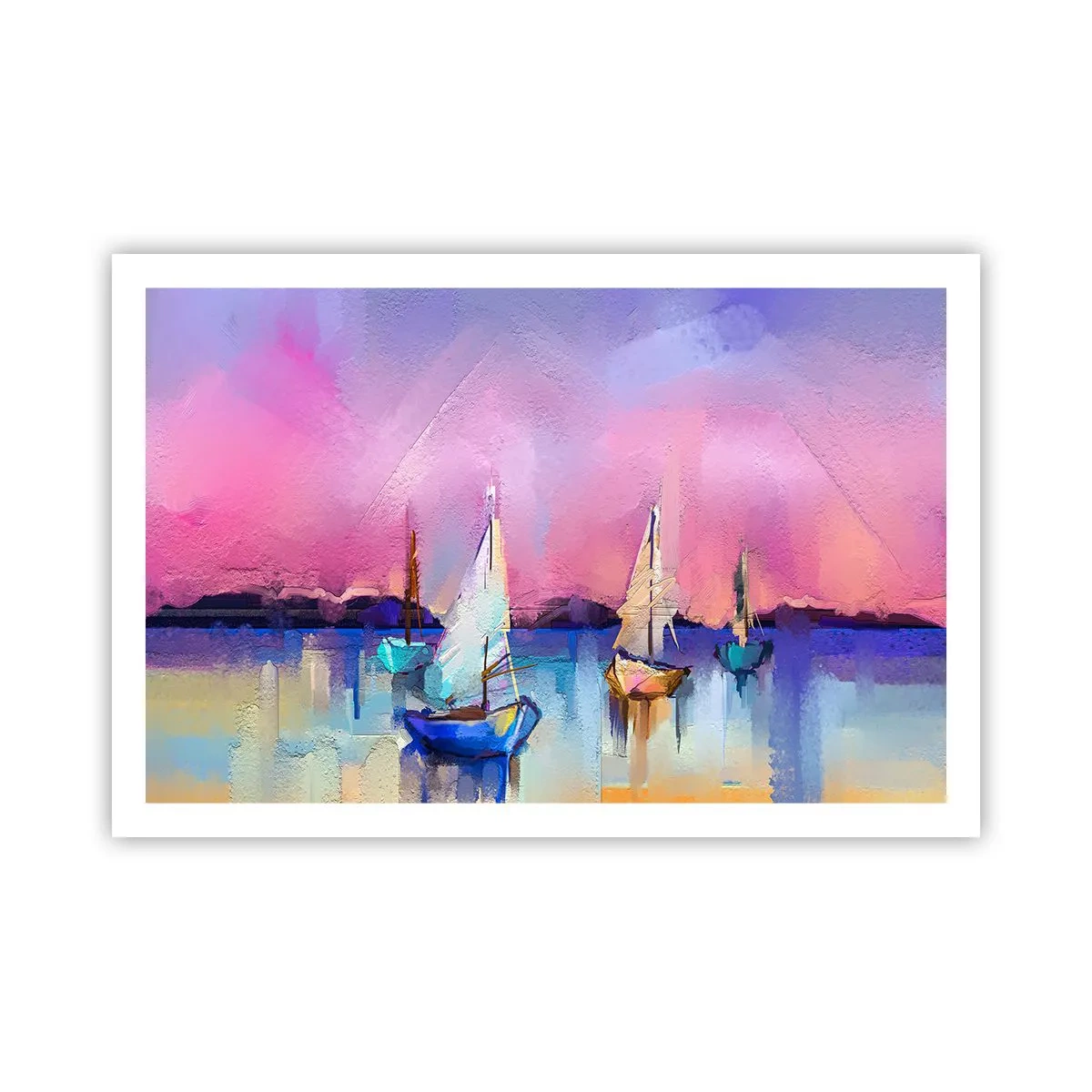 Plakat - Retning: brede farvande - 91x61 cm