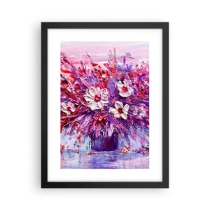 Plakat i sort ramme - Uskyld og lidenskab  - 30x40 cm