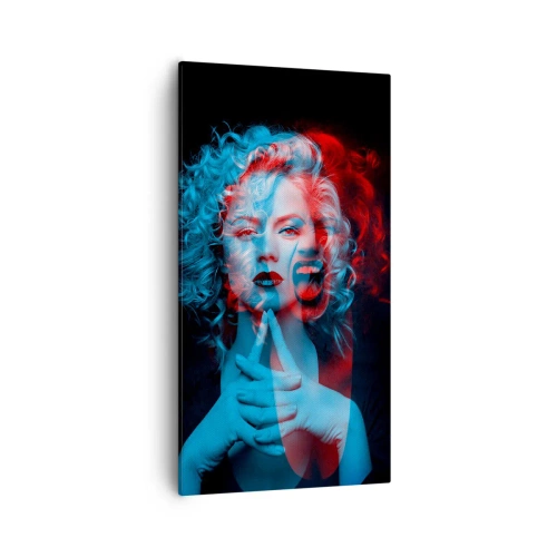 Lærredstryk - Billede på lærred - Alter ego - 55x100 cm