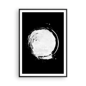 Plakat i sort ramme - Den gode vej ud - 70x100 cm