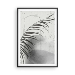 Plakat i sort ramme - Den subtile eksotisme i naturen - 61x91 cm