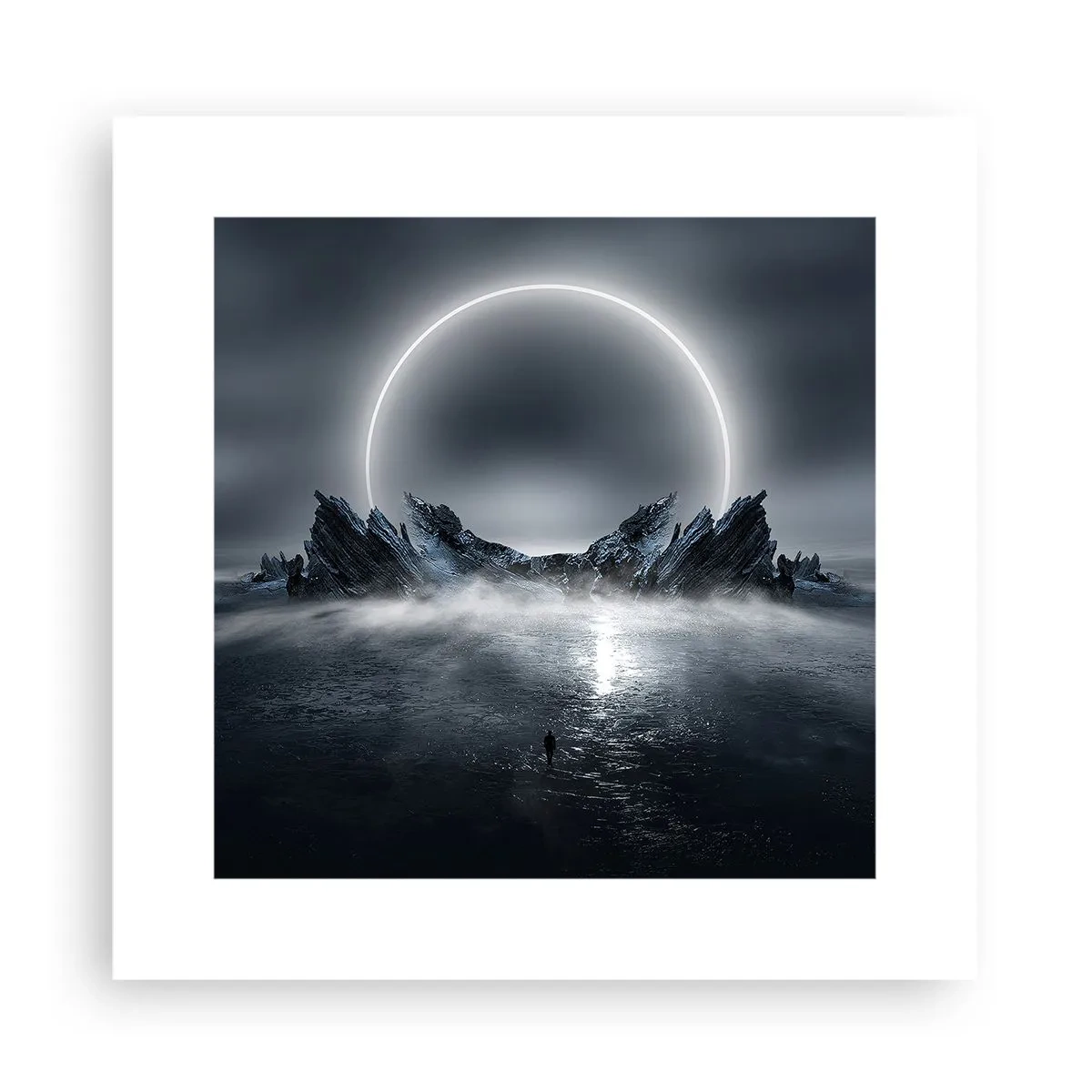 Plakat - En finale på en historie - 30x30 cm