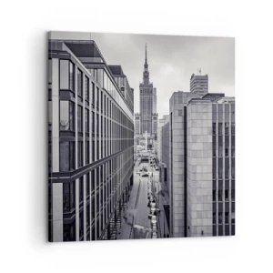 Lærredstryk - Billede på lærred - Warszawa dalen - 60x60 cm