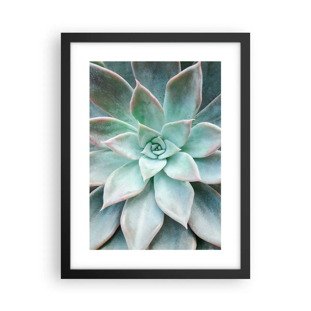 Plakat i sort ramme - Hjertet af ørkenen - 30x40 cm