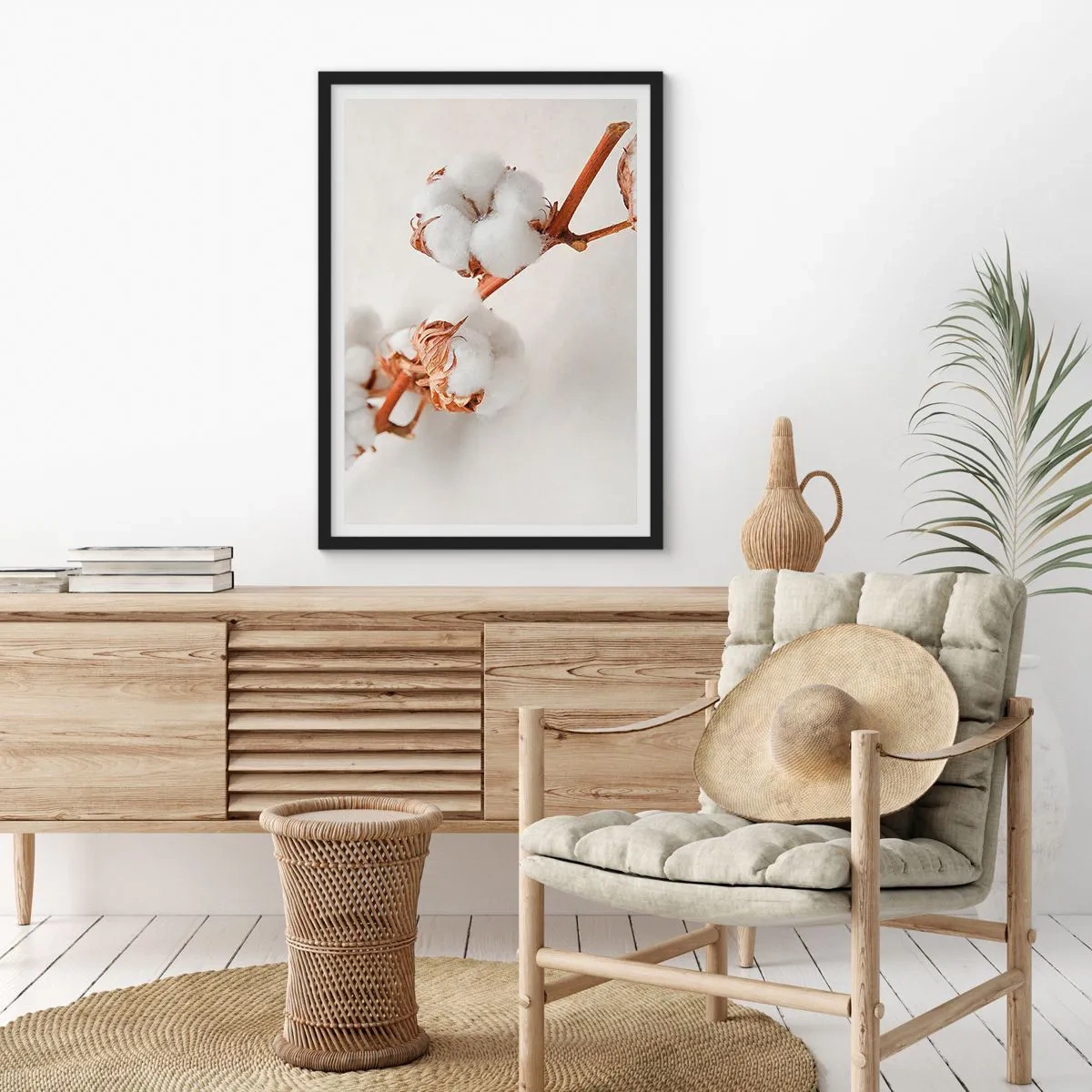 Plakat i sort ramme - Bare kramme - 61x91 cm