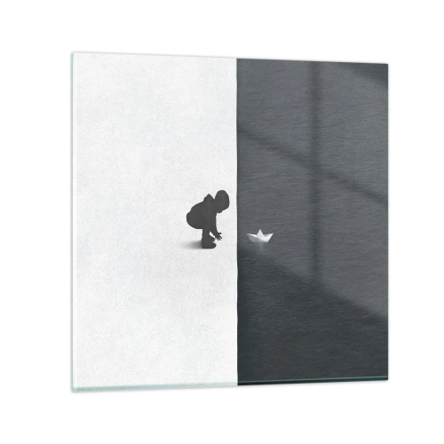 Billede på glas - Stor ekspedition - 50x50 cm