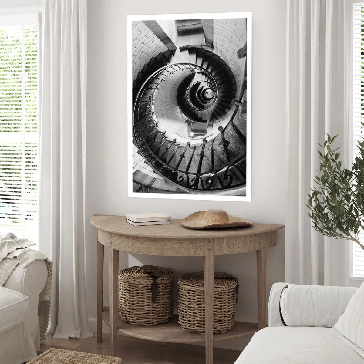Plakat - Højt og højere - 50x70 cm