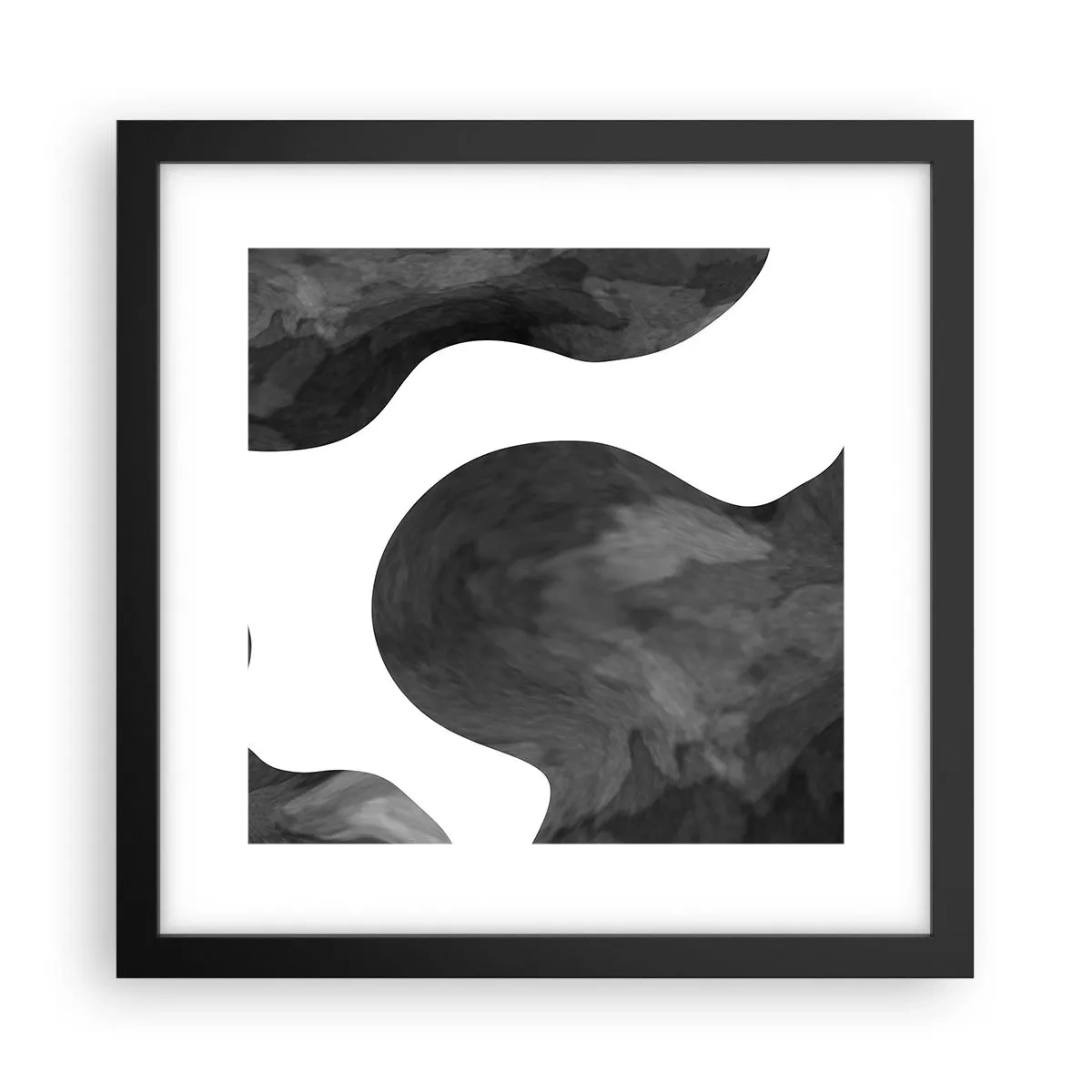 Plakat i sort ramme - Mælkevejen - 30x30 cm