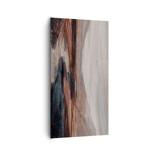 Lærredstryk - Billede på lærred -  Fredfyldt dal - 65x120 cm