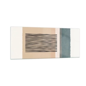 Billede på glas - Alt er i god stand - 100x40 cm