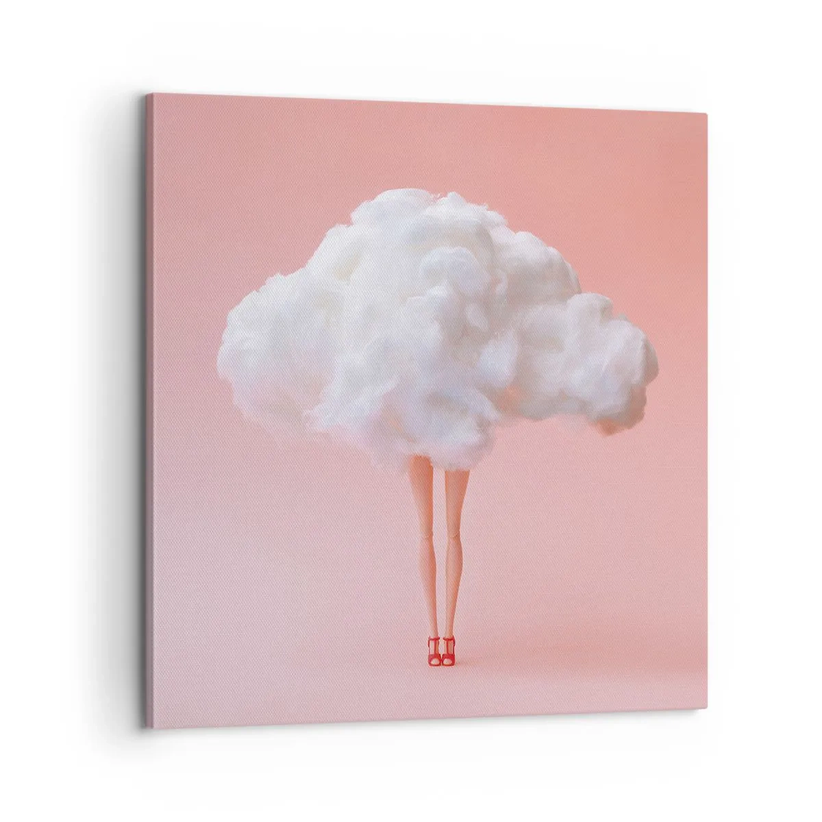 Lærredstryk - Billede på lærred - Et sødt løfte - 60x60 cm