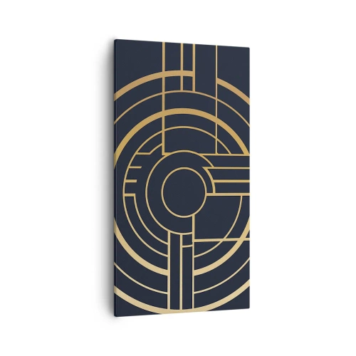 Lærredstryk - Billede på lærred - At vende tingene på hovedet - 55x100 cm