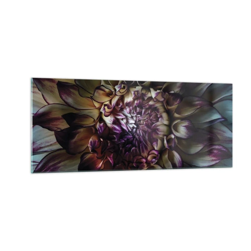Billede på glas - Ungdommens blomstring - 100x40 cm