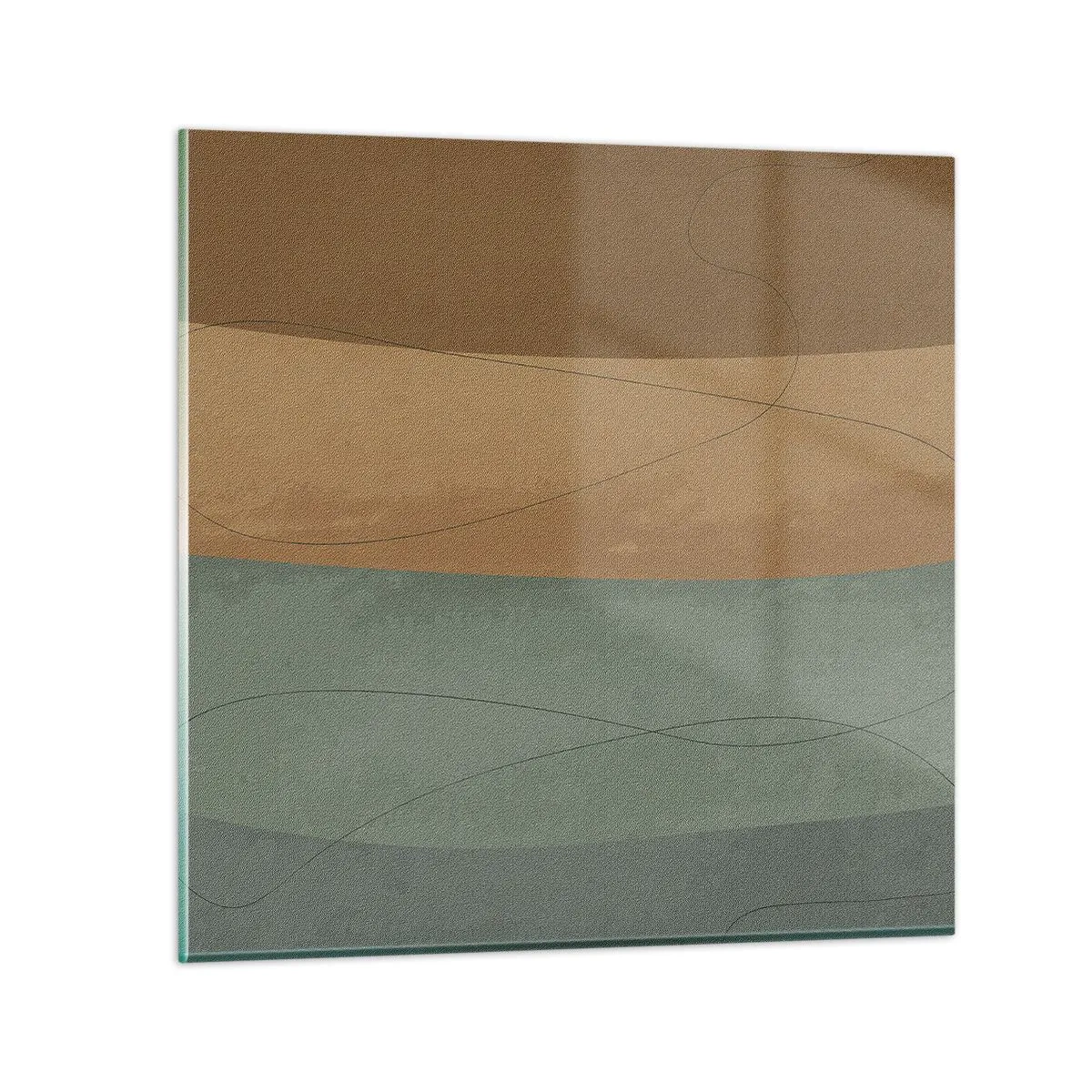 Billede på glas - Vandret sammensætning - 30x30 cm