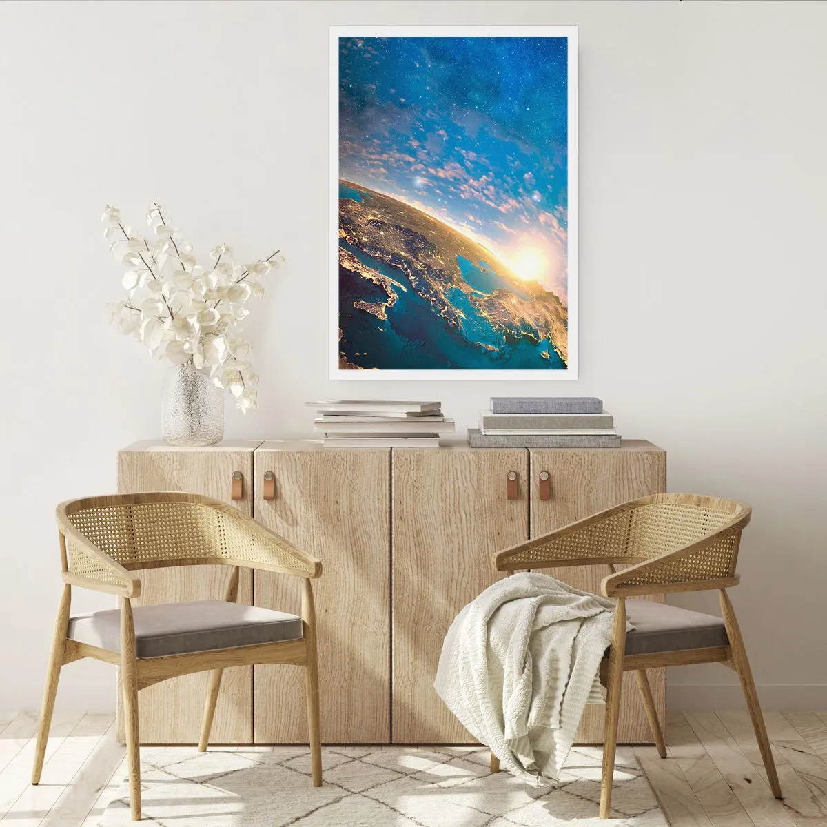 Plakat - Lad os se på hinanden på afstand - 40x50 cm