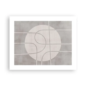 Plakat - Cirkulær og lige frem - 50x40 cm