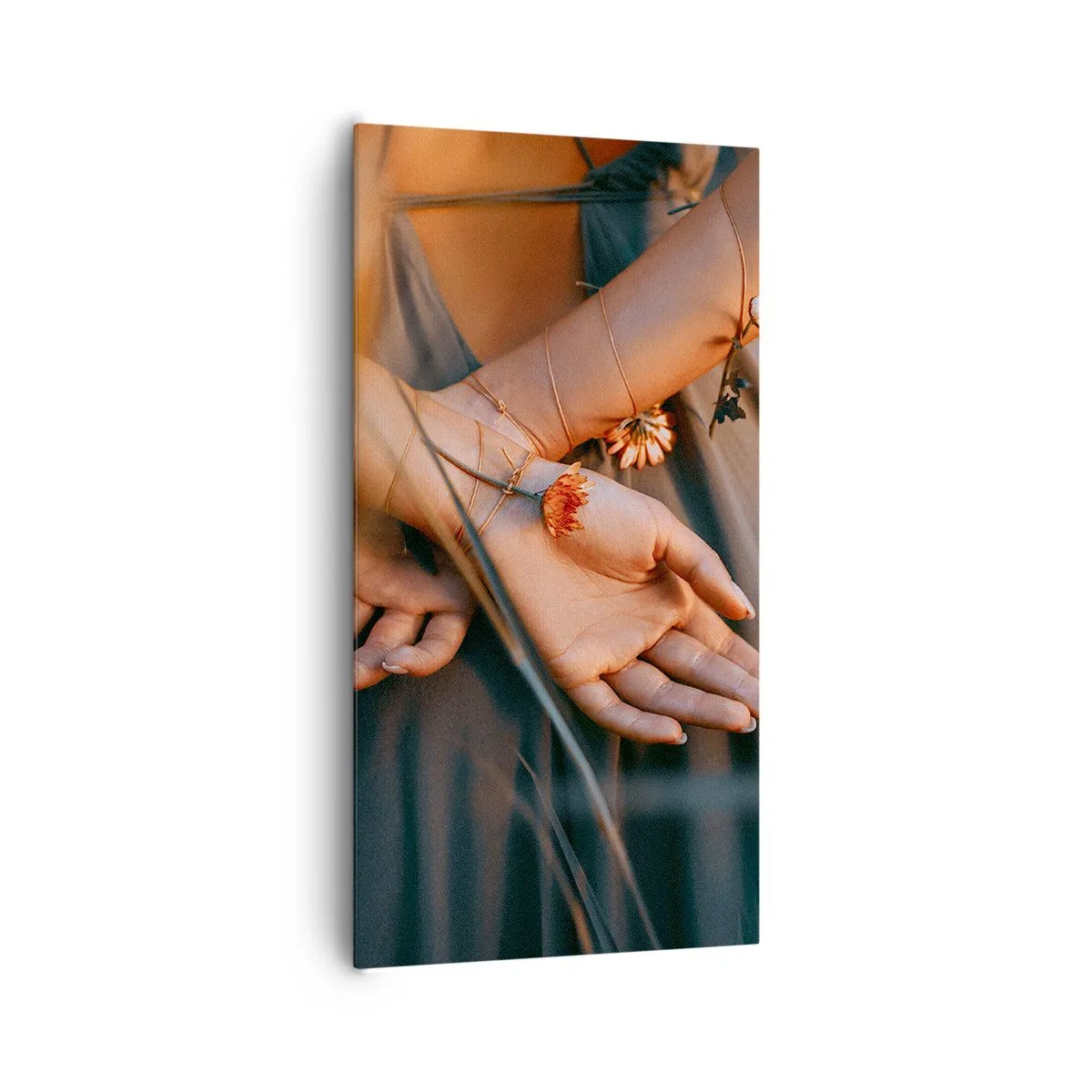 Lærredstryk - Billede på lærred - Forbundet med naturen - 65x120 cm