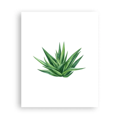 Plakat - Grøn - styrke - liv - 40x50 cm