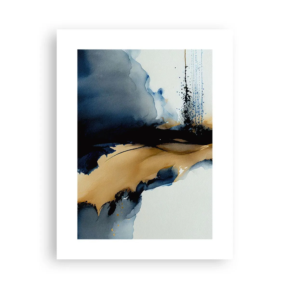 Plakat - Bag sløret - 30x40 cm