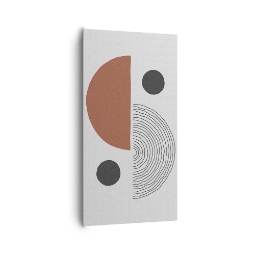 Lærredstryk - Billede på lærred - Perfektion af hjulet - 65x120 cm